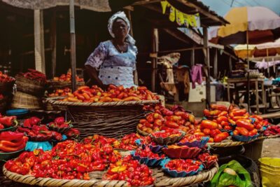 Photo African market